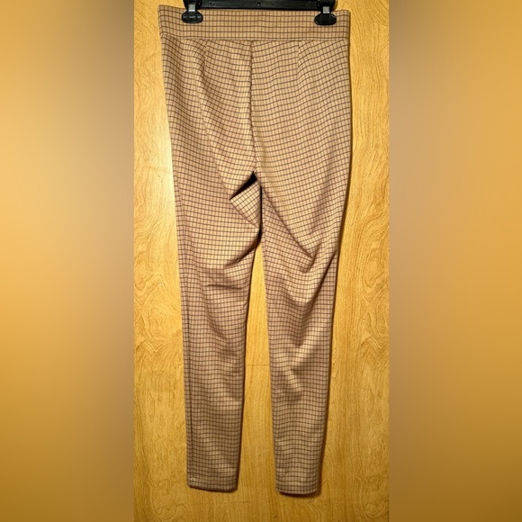 LOFT Checkered Ponte leggings size small tall - Picture 4 of 8